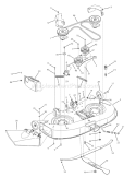 Page B Diagram and Parts List for 13AO772G055 2008 Yard Man Lawn Tractor